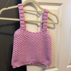 Asos Purple knit tank